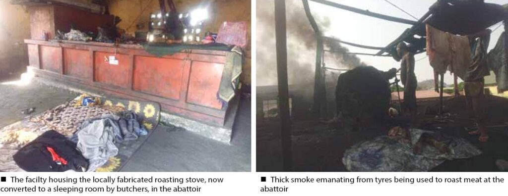 Despite Health Risk Butchers Use Tyres To Roast Meat In Abuja