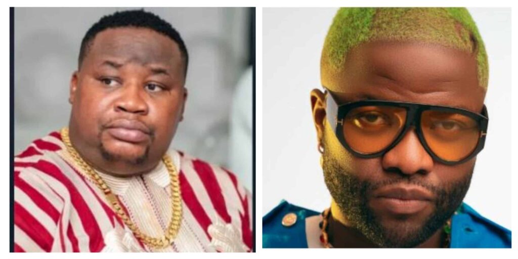L R Nigerian Socialite Chiefpriest And Singer Skales Scaled 1