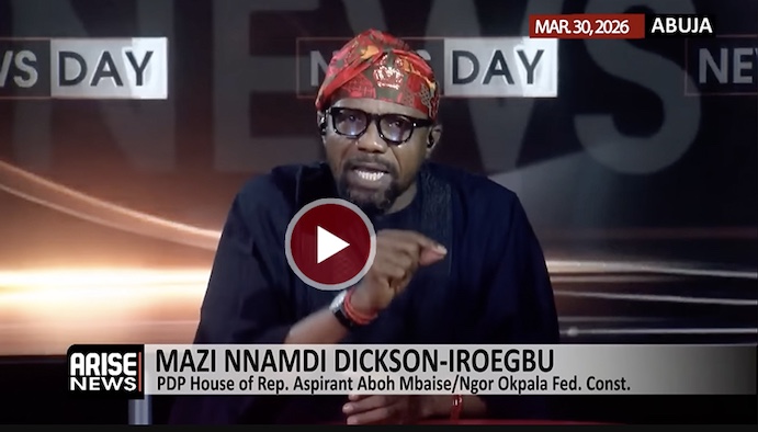 Mazi Nnamdi Dickson Iroegbu