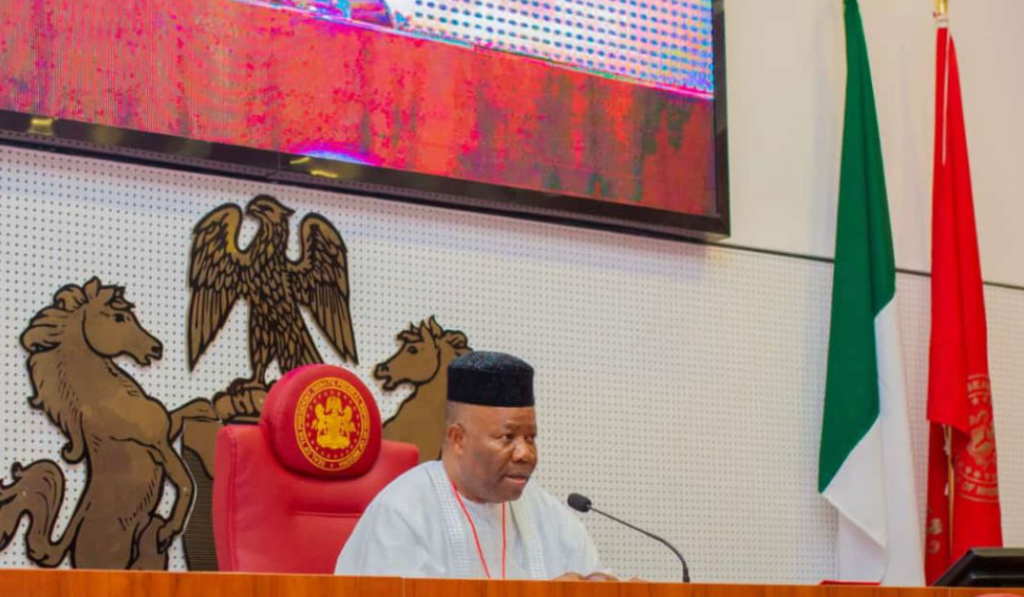 Senate President Godswill Akpabio