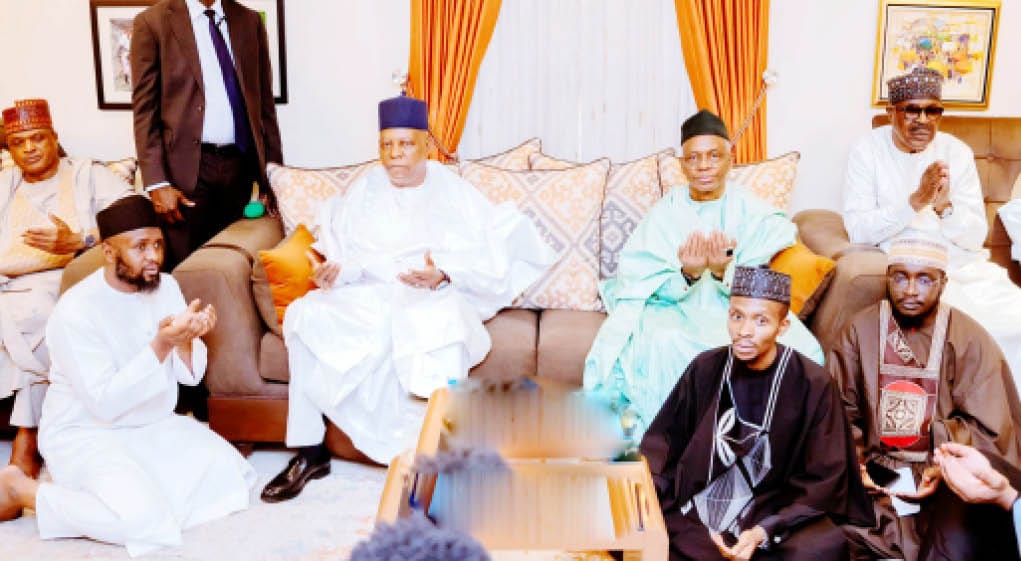 Shettima Visits El Rufai Over Mothers Death