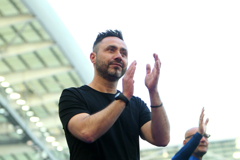 Roberto De Zerbi Manager Brighton 1070495892