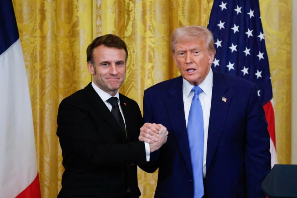 Afp 20250224 36Yj7E9 V1 Preview Usfrancepoliticsdiplomacytrumpmacron