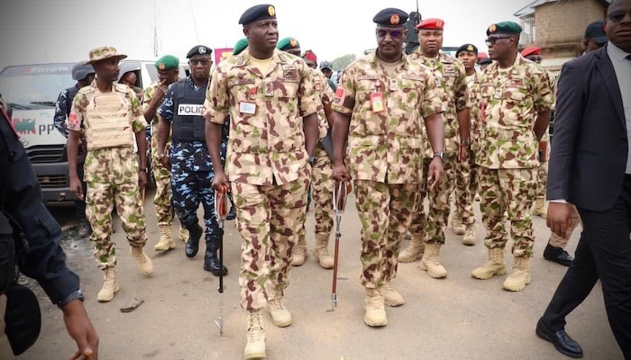 Army Chief Shaibu Leads Security Assessment In Plateau Reaffirms Commitment To Peace