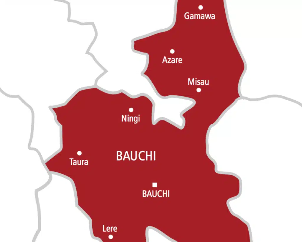 Bauchi Map Bauchi Map