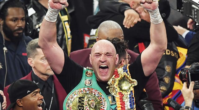 British Boxer Tyson Fury