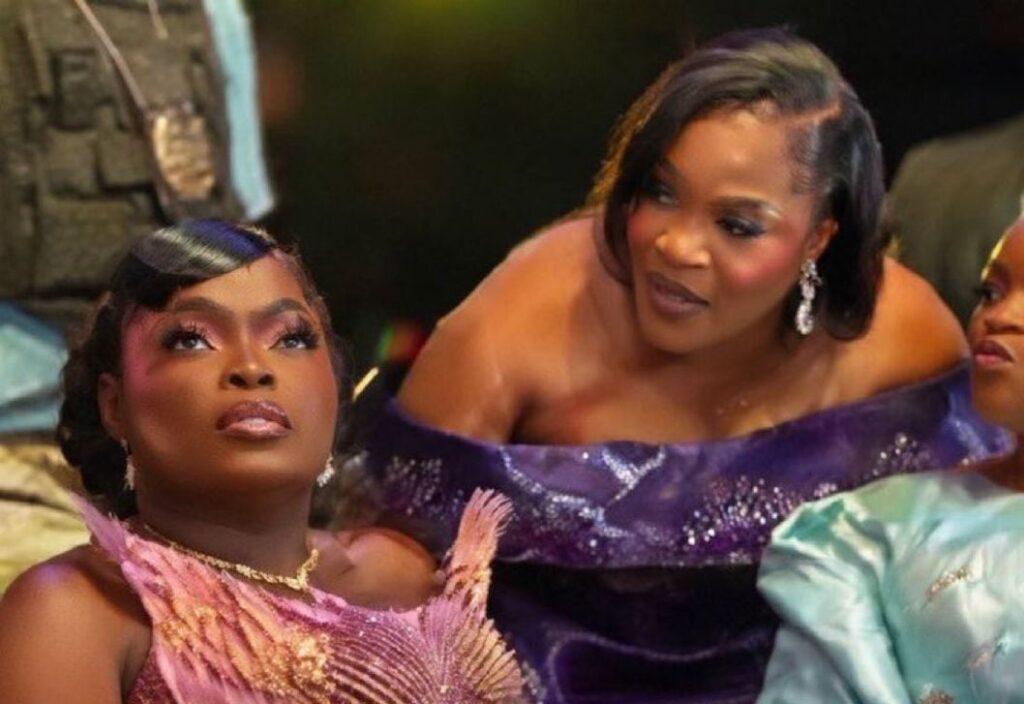 Funke Akindele Ignoring Toyin Abraham E1774964898620 Funke Akindele Ignoring Toyin Abraham E1774964898620