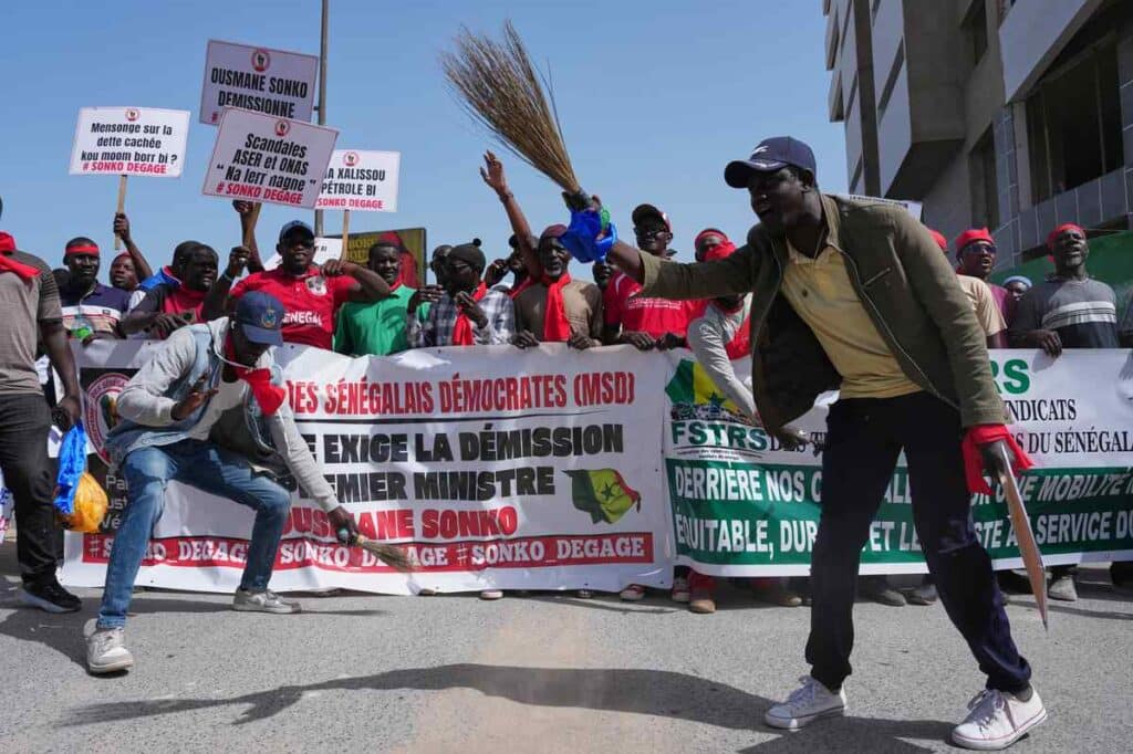 Hundreds March In Senegal 1
