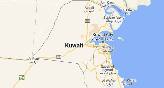 Kuwait Map Kuwait Map