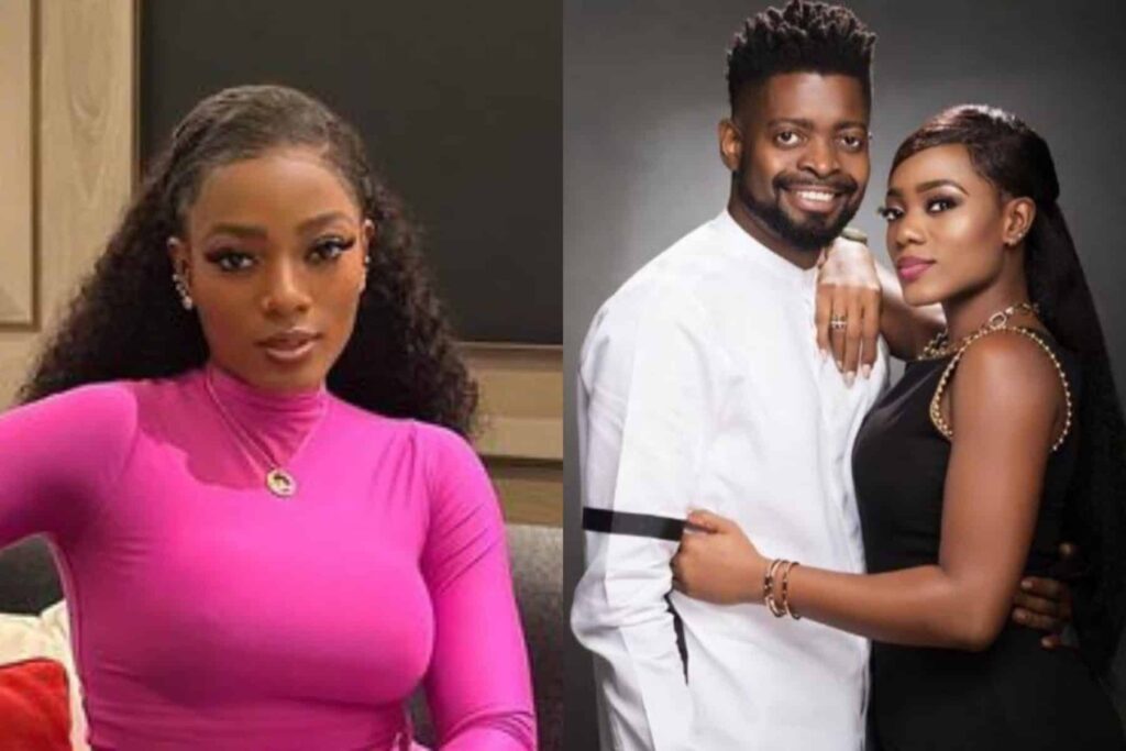 L R Elsie Okpocha And Basketmouth