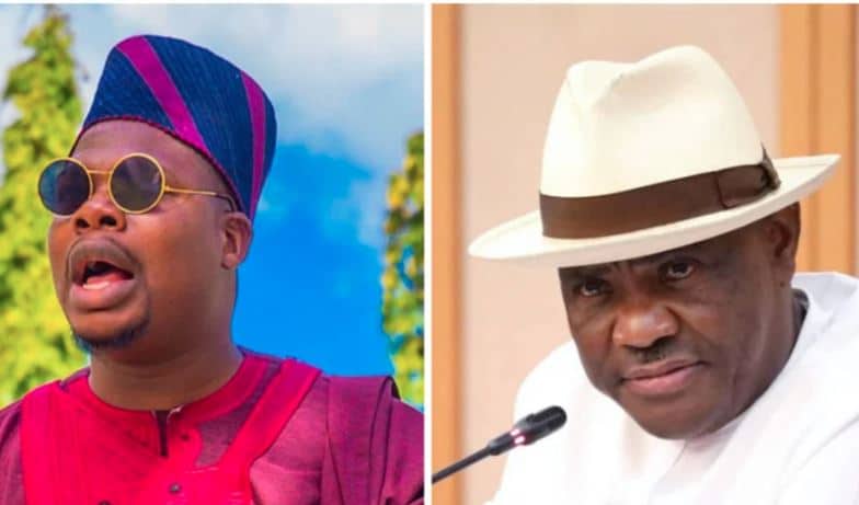 L R Nollywood Actor Mr Macaroni And Fct Minister Nyesom Wike L R Nollywood Actor Mr Macaroni And Fct Minister Nyesom Wike