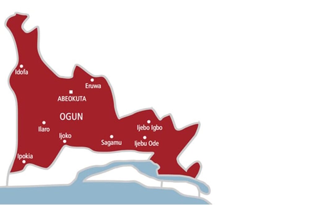 Map Of Ogun State