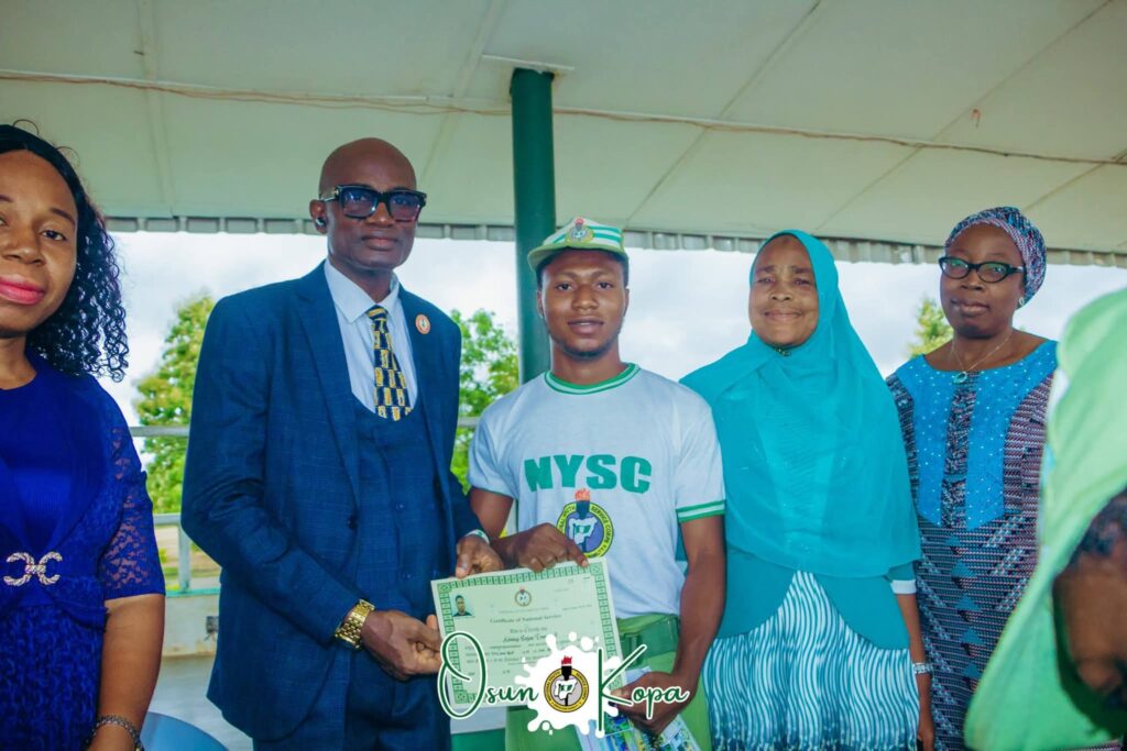 Nysc Extends Service Year For 12 Corps Members In Osun