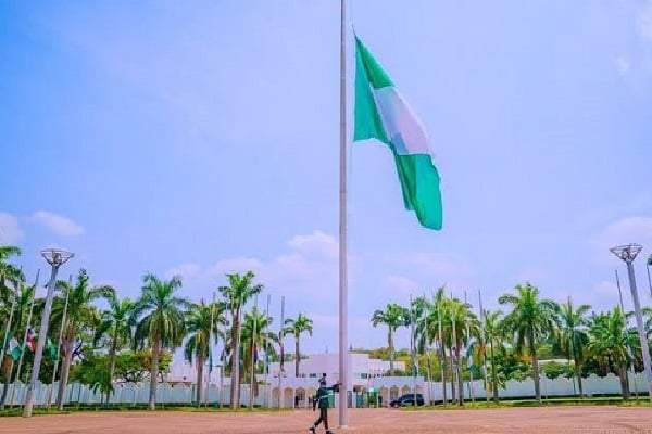 Nigeria Flag 2454