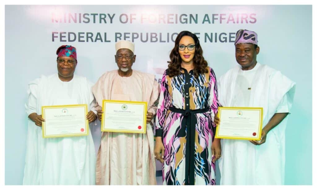 Nigerian Govt Issues Letters Of Credence