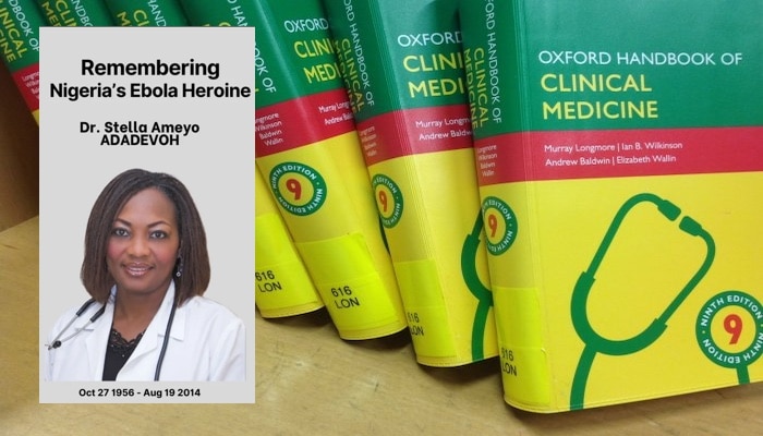 Oxford Medical Handbook Honours Nigerian Doctor Adadevoh For Stopping Ebola Outbreak