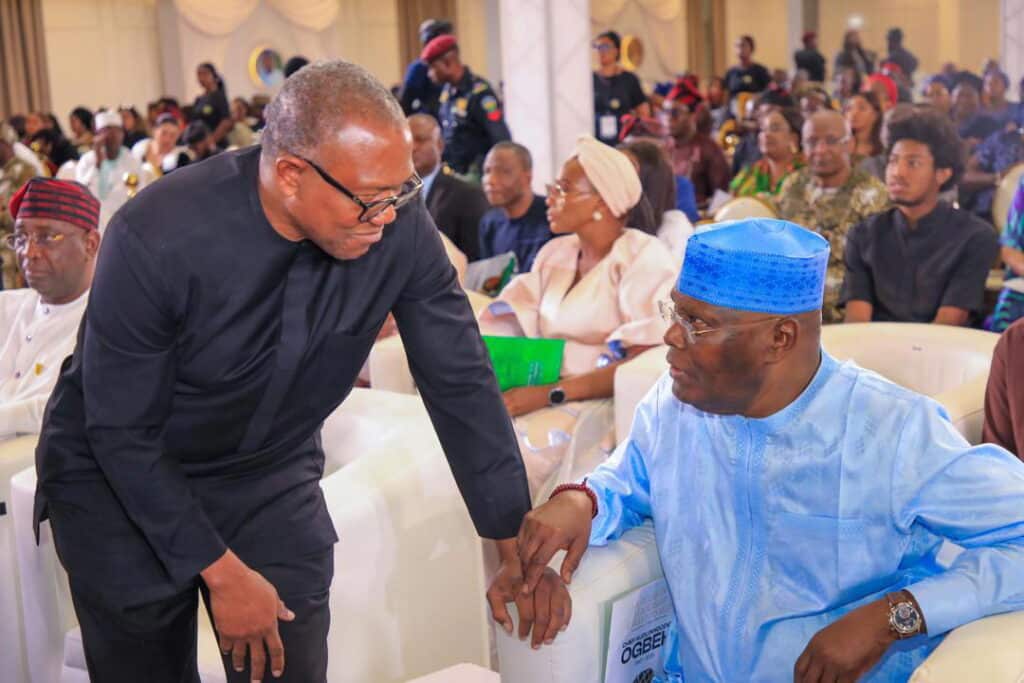 Peter Obi L And Atiku Abubakar R