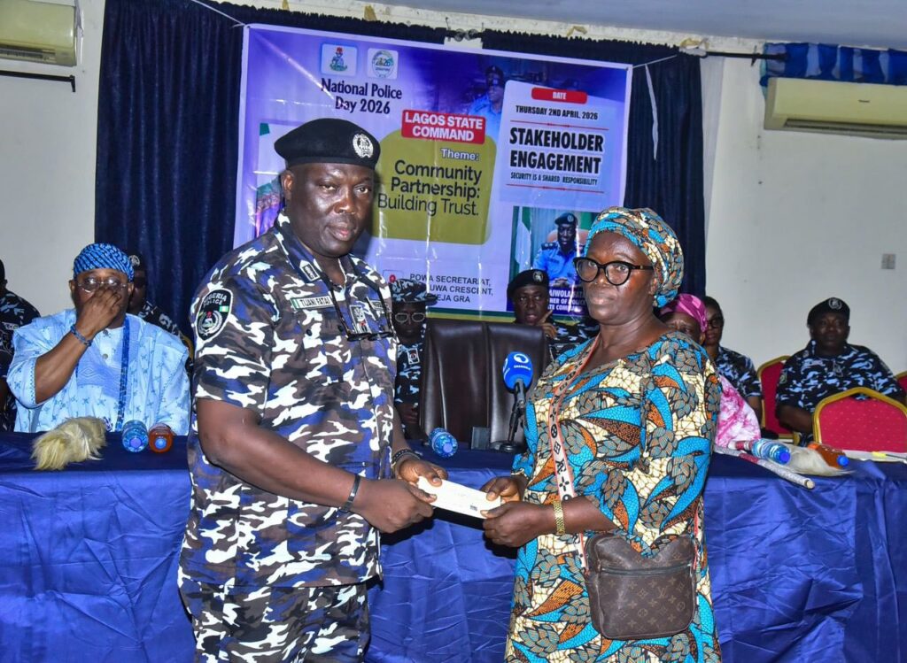 Police Present N53.3M To Families Of Fallen Officers In Lagos