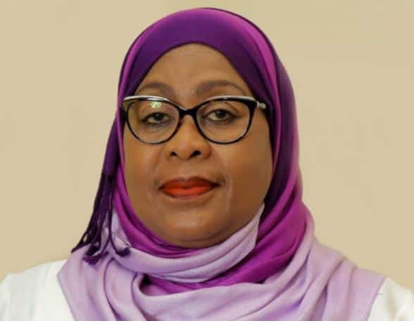 President Of Tanzania Samia Suluhu Hassan
