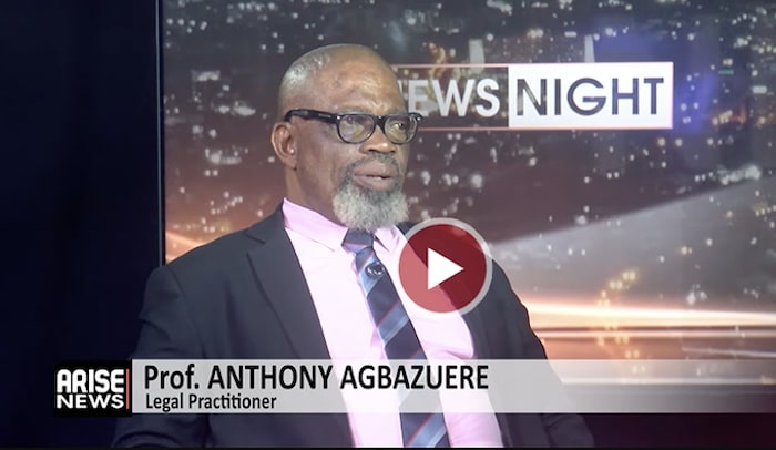 Professor Anthony Agbazuere
