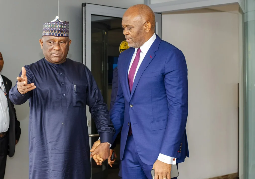 Rabiu Meets Tony Elumelu