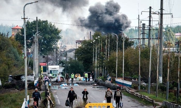 Russia Launches Massive Air Attack On Ukraine At Least 10 Dead