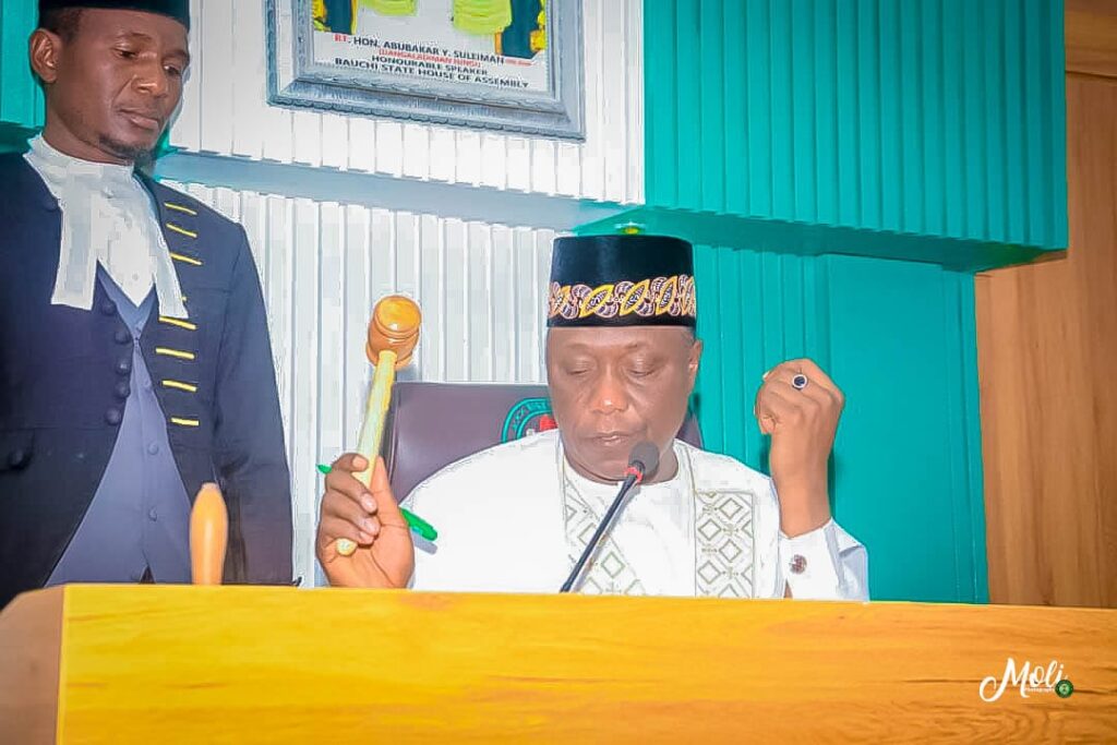 Speaker Bauchi State House Of Assembly Rt Hon Abubakar Y Suleiman