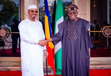 Tinubu And Mahamat Idriss Deby Itno