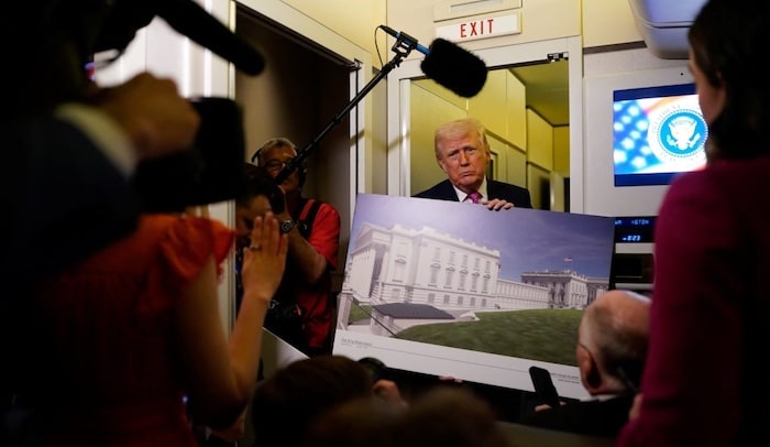 Trump Seeks Emergency Appeal To Resume White House Ballroom Project