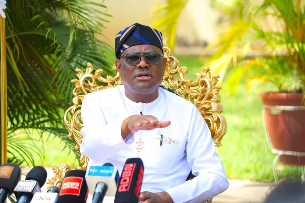 Wke During Media Parley