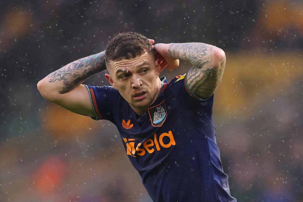 Kieran Trippier Newcastle United Reacts 1052406644