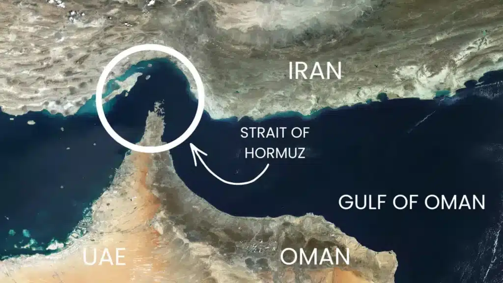 Strait Of Hormuz Sat Image 1